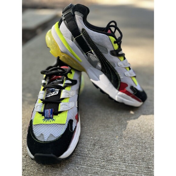 Puma Ader Error X Cell Alien White Black Shoes US Men’s 7.5 UK 6.5 - Picture 1 of 12